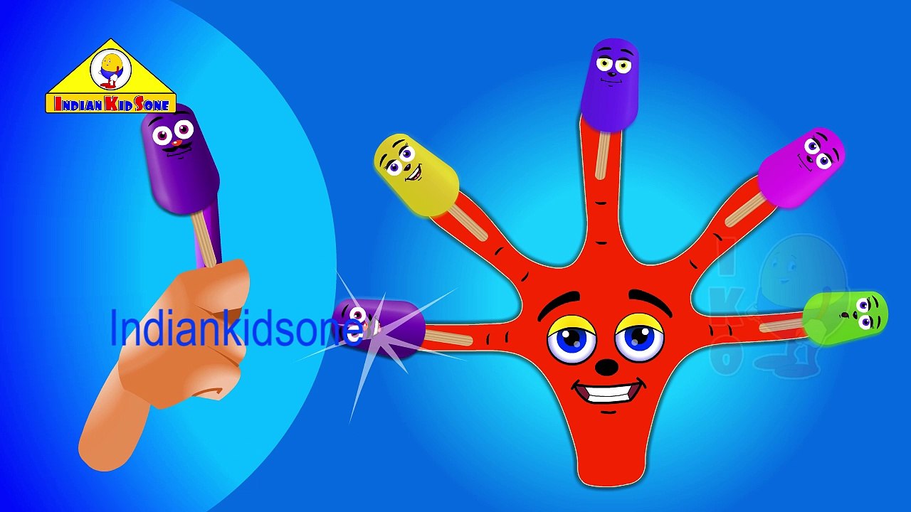 Ice Cream Finger Family - Finger Family Song - Animation Nursery Rhymes - Songs for Children