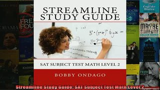 EBOOK ONLINE  Streamline Study Guide SAT Subject Test Math Level 2  DOWNLOAD ONLINE