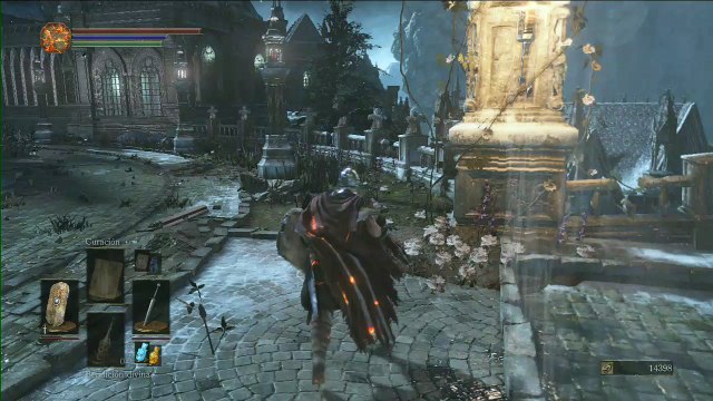 Dark Souls 3, Historia 13, Cruzando el puente con el muñeco de los Diaconos y derrotando al espiritu oscuro