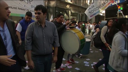 Argentina: Bank Workers on 24-Hour National Strike