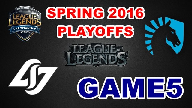 (LOL)CLG vs TL Highlight(NA LCS 2016 Spring Playoffs) Game5