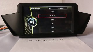 Aftermarket BMW X1 Navigation DVD GPS Head unit