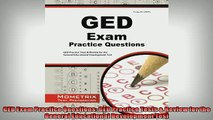 READ book  GED Exam Practice Questions GED Practice Tests  Review for the General Educational  FREE BOOOK ONLINE