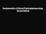 Download Fundamentals of Clinical Psychopharmacology Second Edition PDF Free