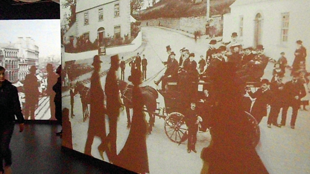 Visite du centre d'interprétation du Titanic à Belfast, mai 2015