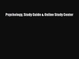 Read Psychology Study Guide & Online Study Center Ebook Free