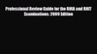 Professional Review Guide for the RHIA and RHIT Examinations: 2009 Edition [Read] Online