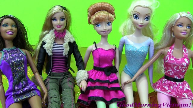 Cuộc Sống Búp Bê Barbie & Ken ( Tập 11)Barbie Thi Trang Phục Áo Tắm +Lalalloopsy Minis
