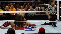 Brie Bella (w/ Nikki Bella) vs. Tamina Snuka