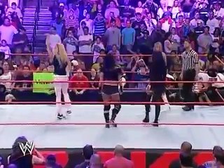 Torrie Wilson, Candice Michelle and Victoria vs. Trish Stratus and Ashley