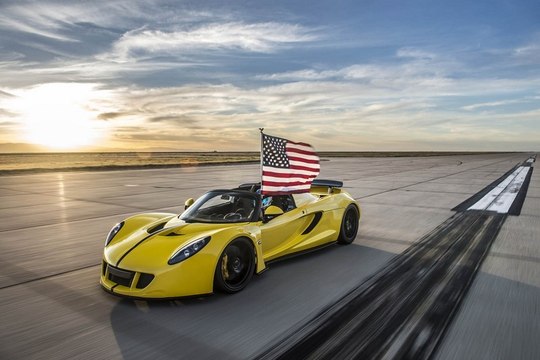Hennessey Venom GT Spyder : le cabriolet le plus rapide du monde