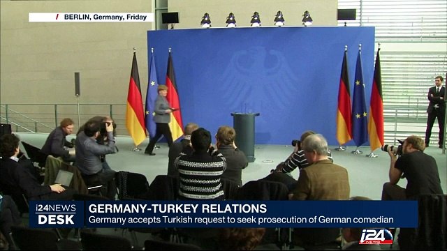 Germany to prosecute comedian for insulting president Erdogan