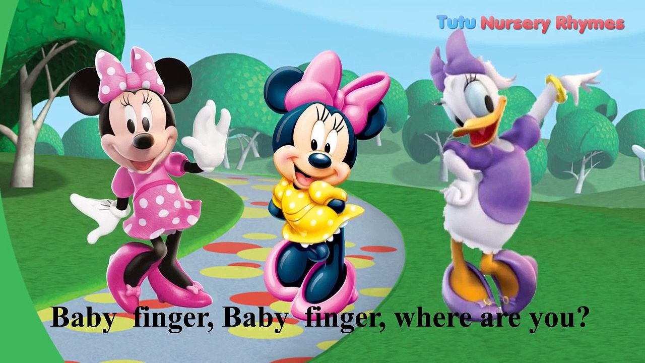 Finger Family Mickey Mouse | Nursery Rhymes for Childrens Babies and Toddlers | HD Video