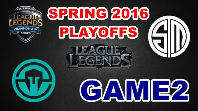 (LOL)IMT vs TSM Highlight(NA LCS 2016 Spring Playoffs) Game2