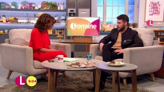 Danny Miller On Aaron's Child Abuse Storyline - Lorraine (15th April)