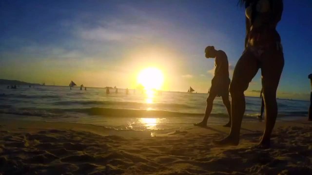 TIMELAPSE SUNSETS: White Beach Boracay, Philippines 2016 GoPro