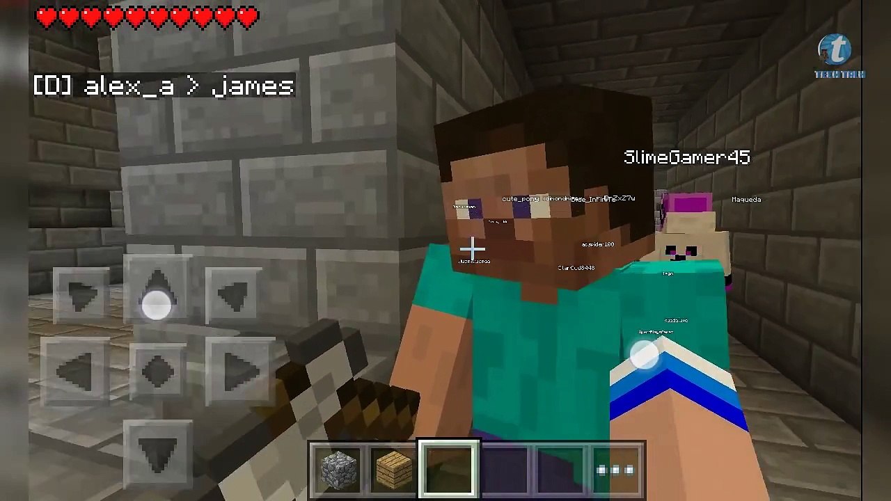 Tech Talk Plays On: Skullcraft Prison Server MCPE | I'm A Thief #1 (마인크래프트 안드로이드 버전은)