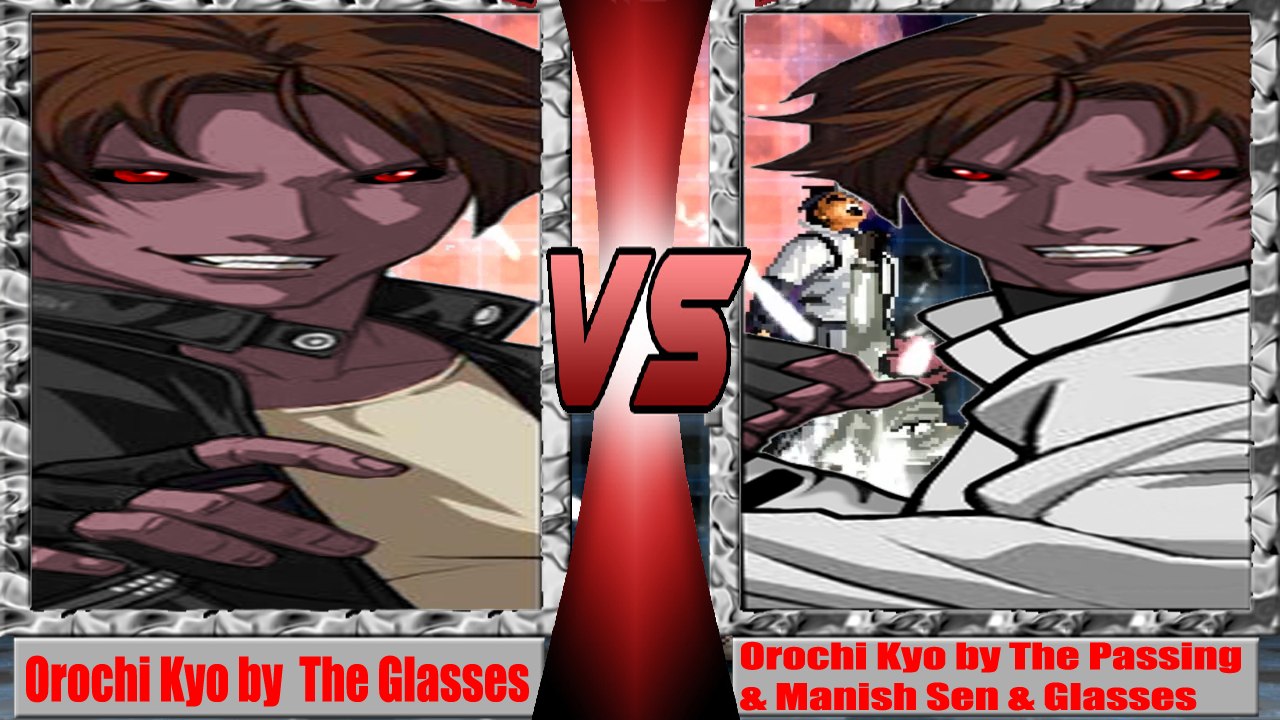 [Mugen - KOF WOJ] Orochi Kyo (Glasses) vs. Orochi Kyo (3 authors in one)