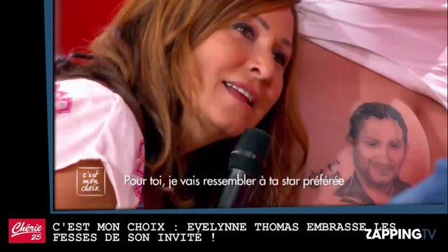 C’est mon choix : Evelyne Thomas embrasse les fesses de son invité ! (vidéo)