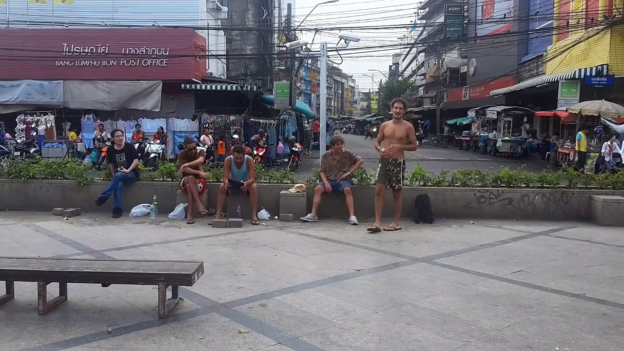 Bangkok SamBaht Skateboarding and friends!