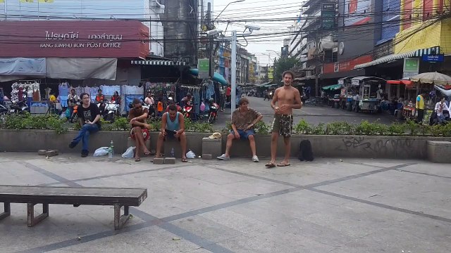 Bangkok SamBaht Skateboarding and friends!
