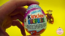 Kinder Surprise Egg Learn-A-Word! Lesson N (Teaching Spelling & Letters Unwrapping Eggs & Toys)