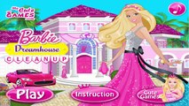 Barbie Dreamhouse Cleanup - Barbie Games for Girls