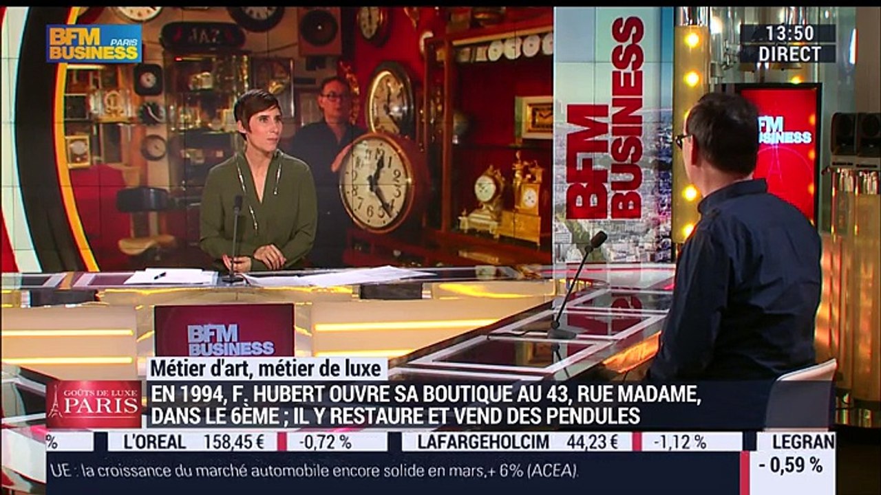 Métiers d'art, Métiers de luxe: Fabricant et restaurateur d'horloges - 15/04