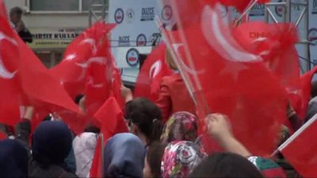 Düzce Başbakan Davutoğlu Düzce'de Detaylar Ek