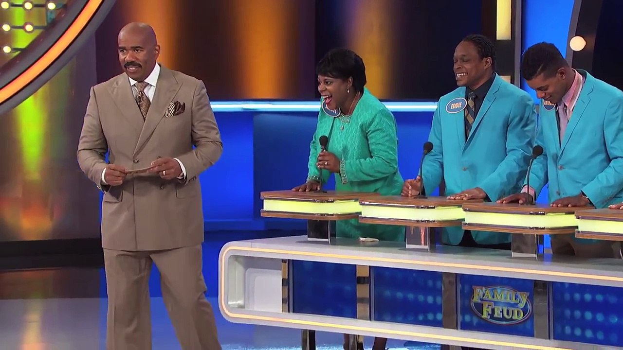 2015s Top 5 Steve Harvey Funny Moments | Family Feud