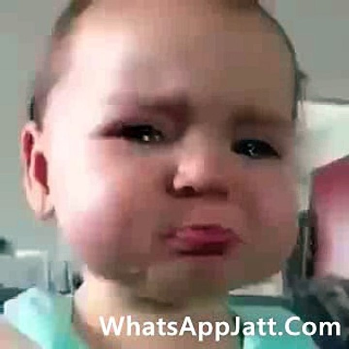 Akhiyan Da Pani Of Little Baby(funny)