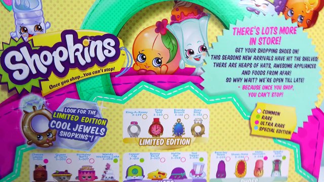 Shopkins Season 3 Opening Video 12 Pack Mystery Surprise Toy Unboxing Shopping Blind Bags