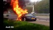 Central Sport Cars Fire sees ten supercars worth 600000 destroyed - Cars on Fire (SportsSupercar Edition)