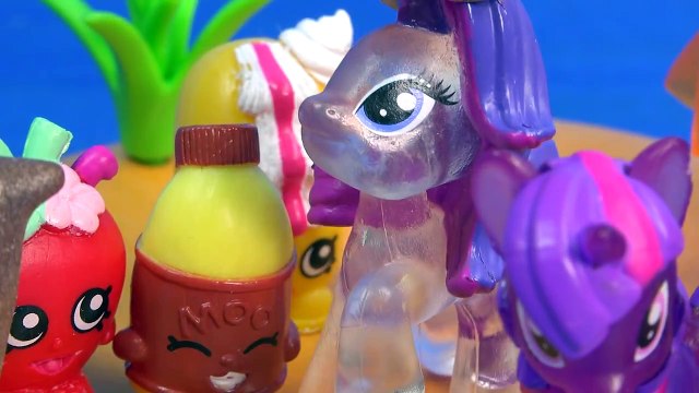 Shopkins MLP Airplane Airport Island Rescue My Little Pony 19 Twilight Pinkie Pie Series V