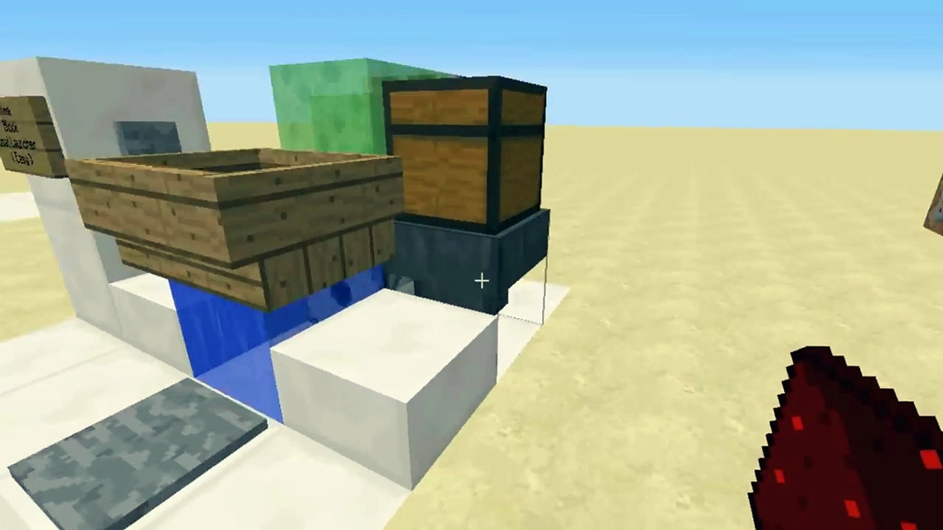 Minecraft Slime Block Boat Launcher Redstone Tutorials Video Dailymotion