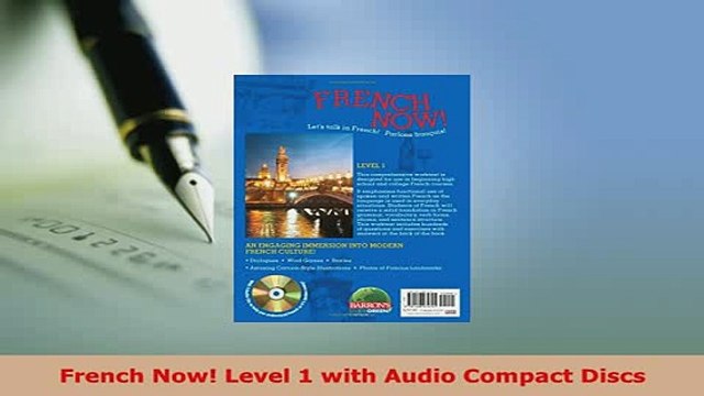 PDF French Now Level 1 with Audio Compact Discs Read Full Ebook