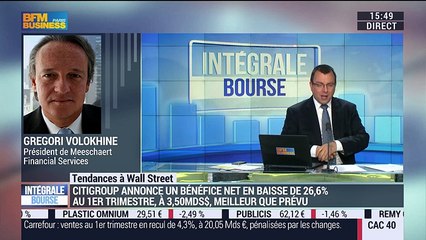 Les tendances à Wall Street: Citigroup annonce un bénéfice net en baisse de 26,6% au 1er trimestre - 15/04
