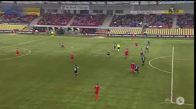 +Nordsjalelland 1-1 hobro Goal by Tobias P. Mikkelsen+