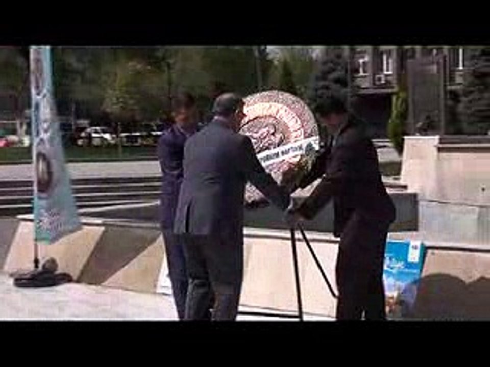 celenk koyma töreni hazır