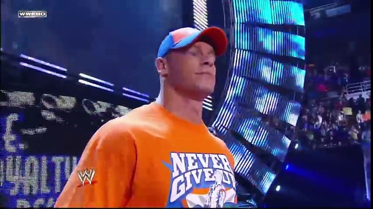 W.W. ENTERTAINMENT FULL MATCH-John Cena vs Batista