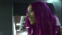 Sasha Banks speaks on the emotion surrounding WrestleMania as she arrives at AT&T Stadium