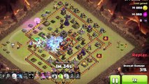Clash of clans - Witch Superqueen Attack - 3 Stars Town hall 11 Th11 War Base