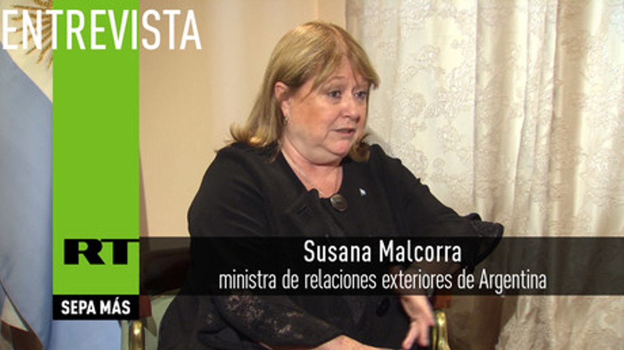 Ministra de relaciones exteriores de Argentina: "Hay un amplio menú de relaciones con Rusia"