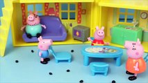 Peppa Pig Play Doh Bugs and New House Peppa Pig Park Playground