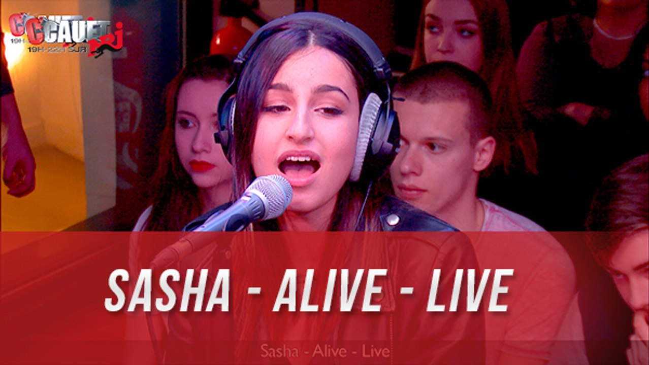 Sasha - Alive - Live - C'Cauet sur NRJ