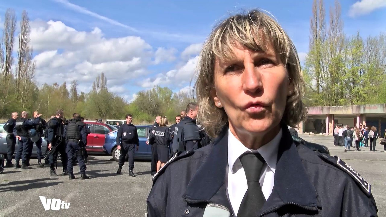 Simulation d'attentat à Cergy