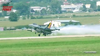 Brutal F16 Pilot in Action - Amazing Flight - DOGFIGHT & FLARES [4K]