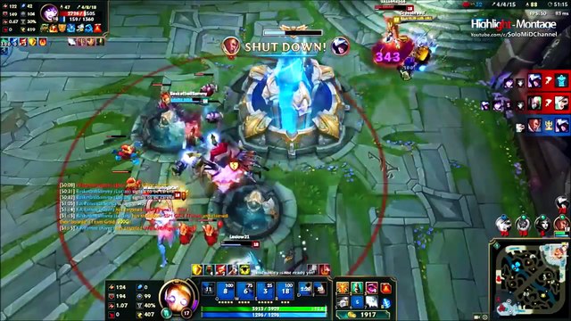 LoL Epic Moments - Epic Aurelion Sol Insec - League of Legends