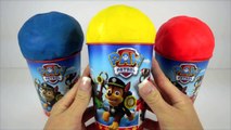 PAW PATROL Play Doh Surprise Cups - Chocolate Surprise Eggs - Fun Kid Toys