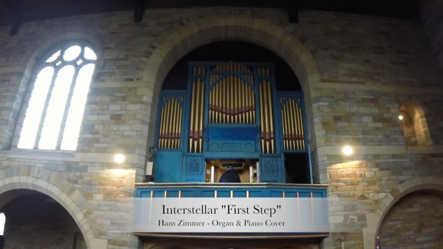 interstellar First Step Hans Zimmer soundtrack - church Organ _ piano cover epic